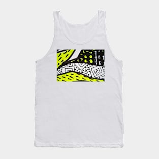 Abstract Fluoro 11 Tank Top